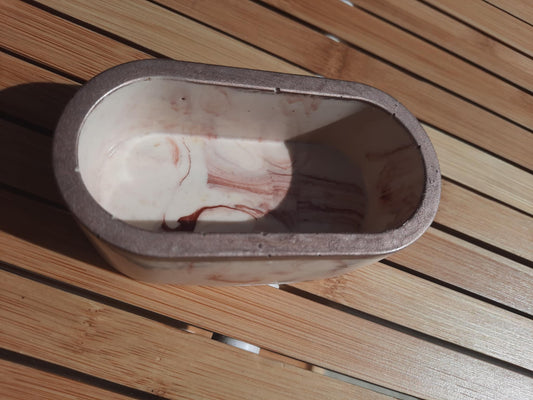 Boîte à bijoux ovale