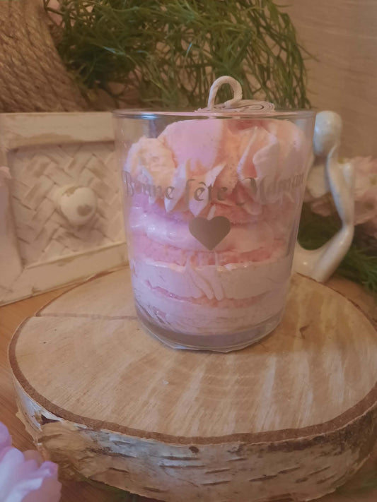 Bougie chantilly Barbe à Papa