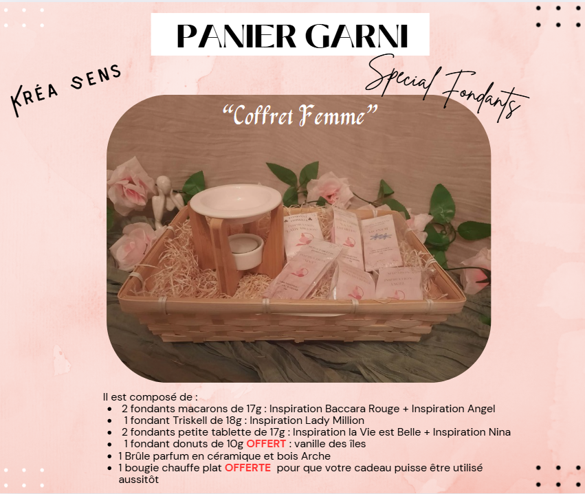 Panier garni de fondants n°7