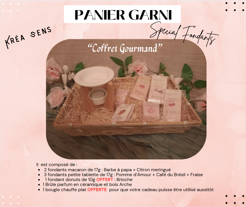 Panier garni de fondants n°10