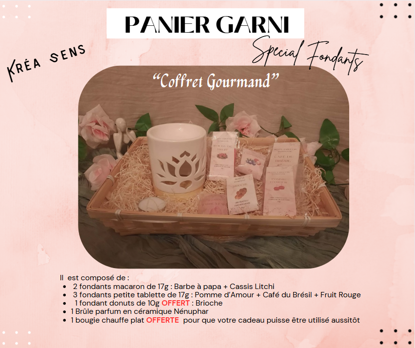 Panier garni de fondants n°13