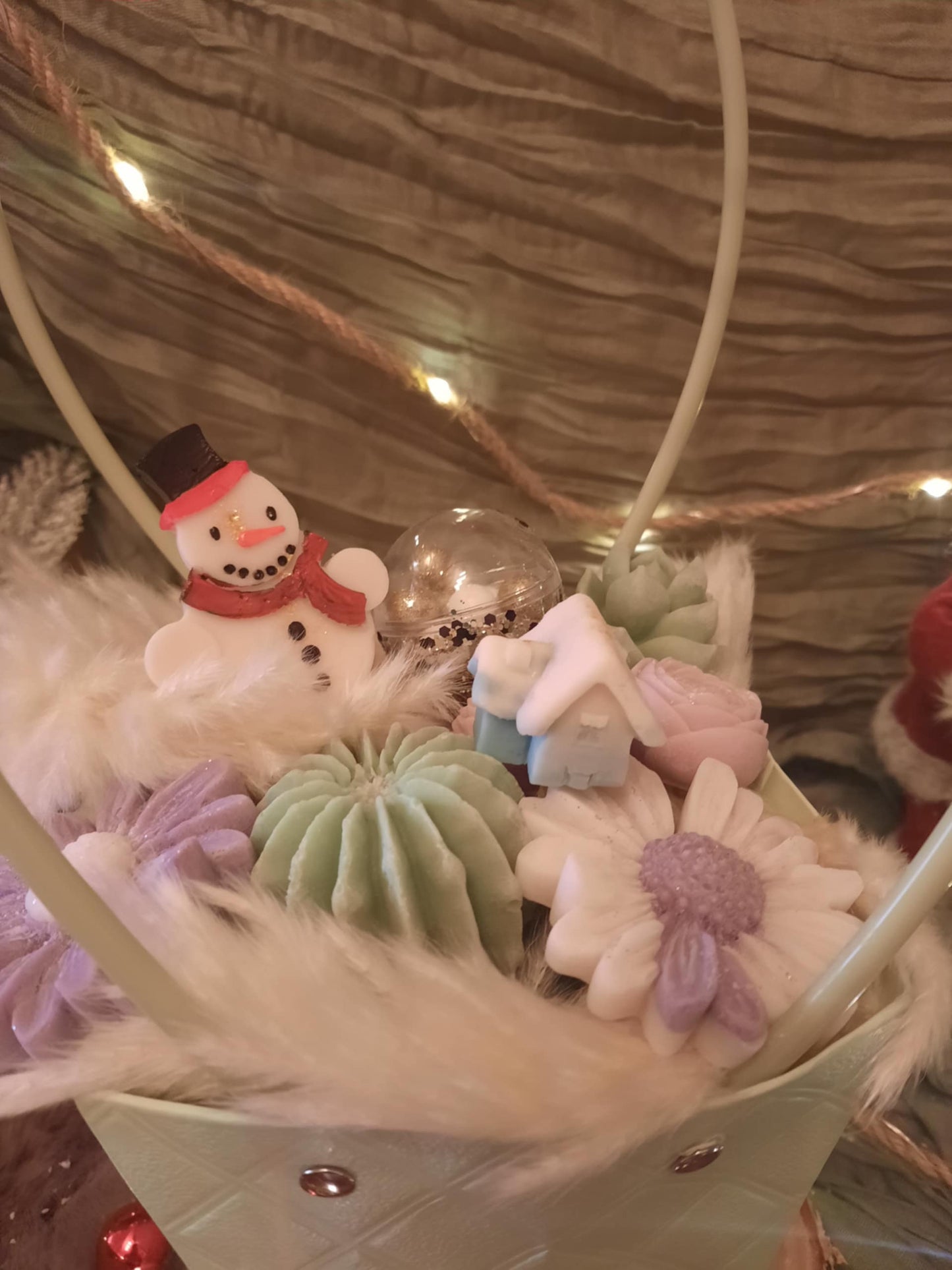 Composition florale de noël n°57