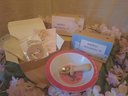 coffret remerciement " école et nounou "