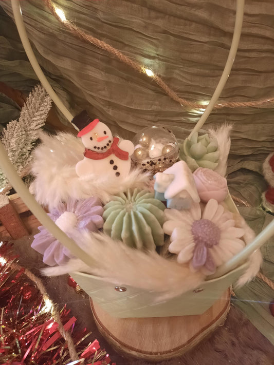 Composition florale de noël n°57