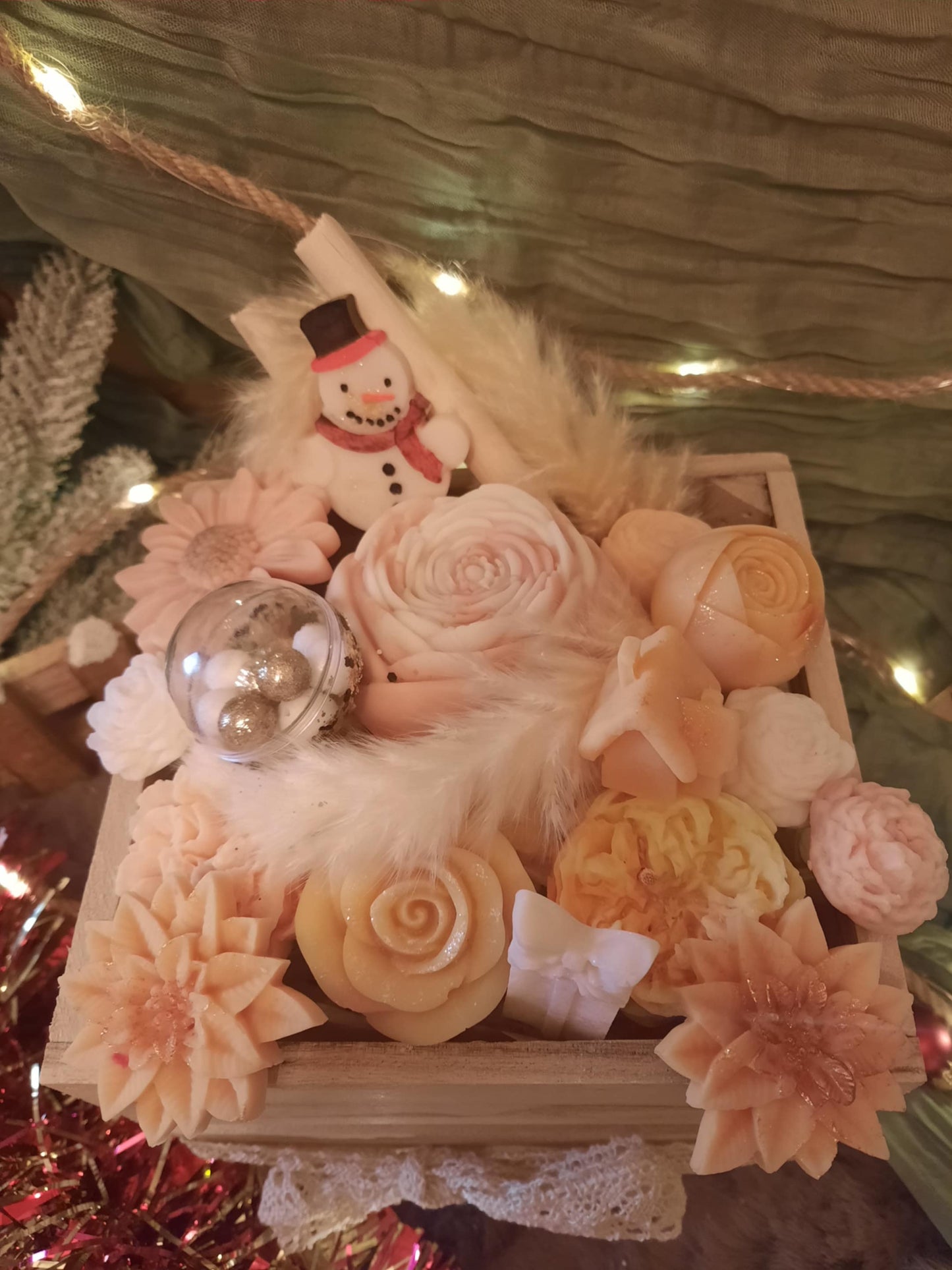 Composition florale de noël n°61