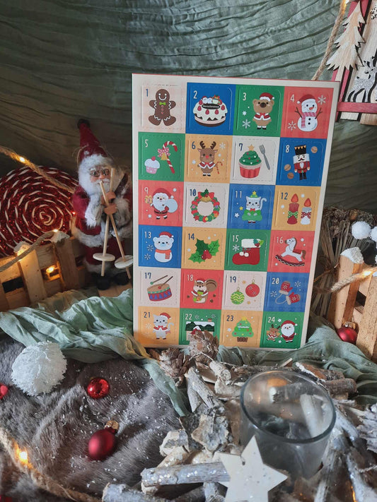 Calendrier de l'Avent de Fondants Parfumés