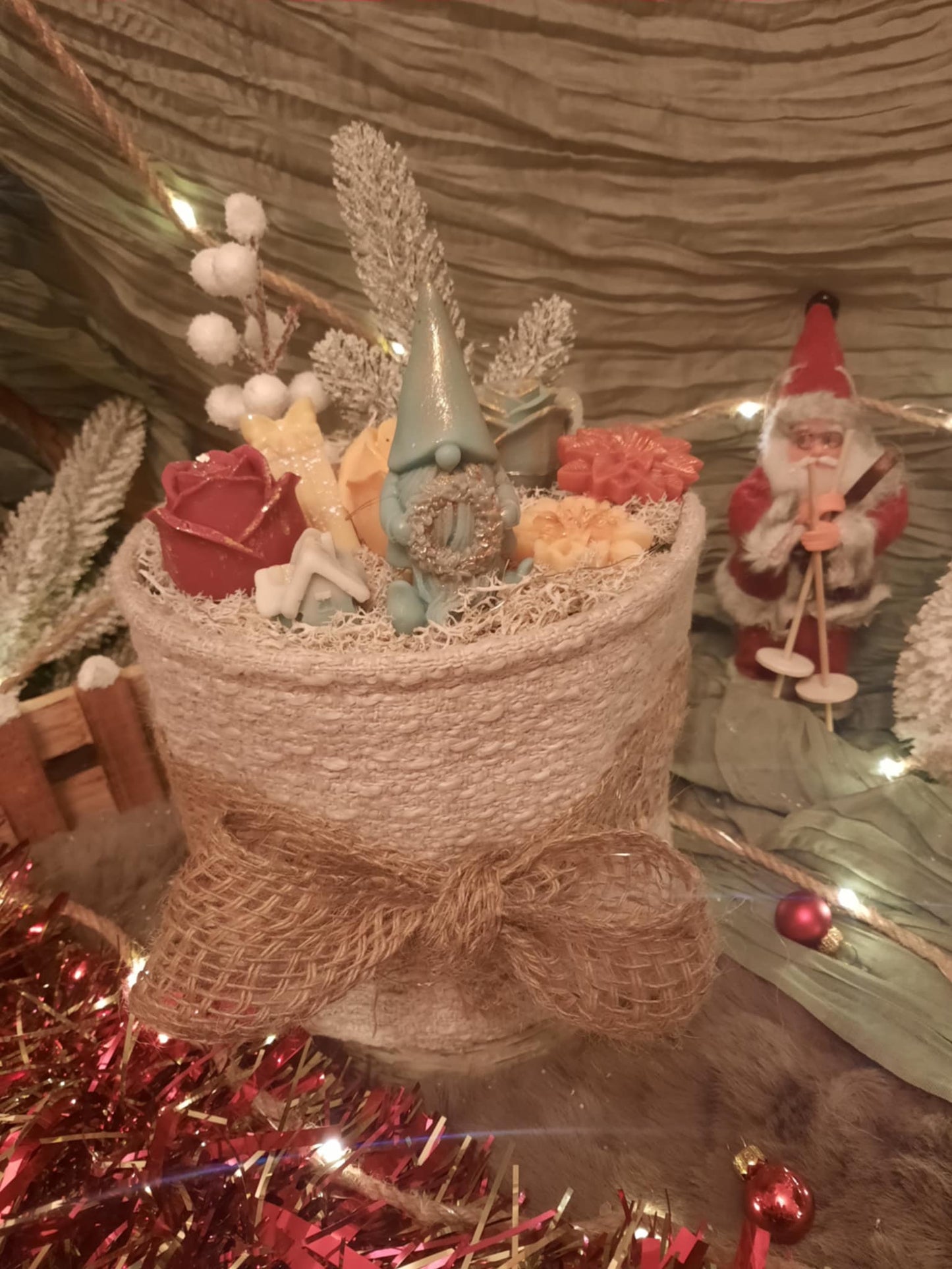 Composition florale de noël n°62