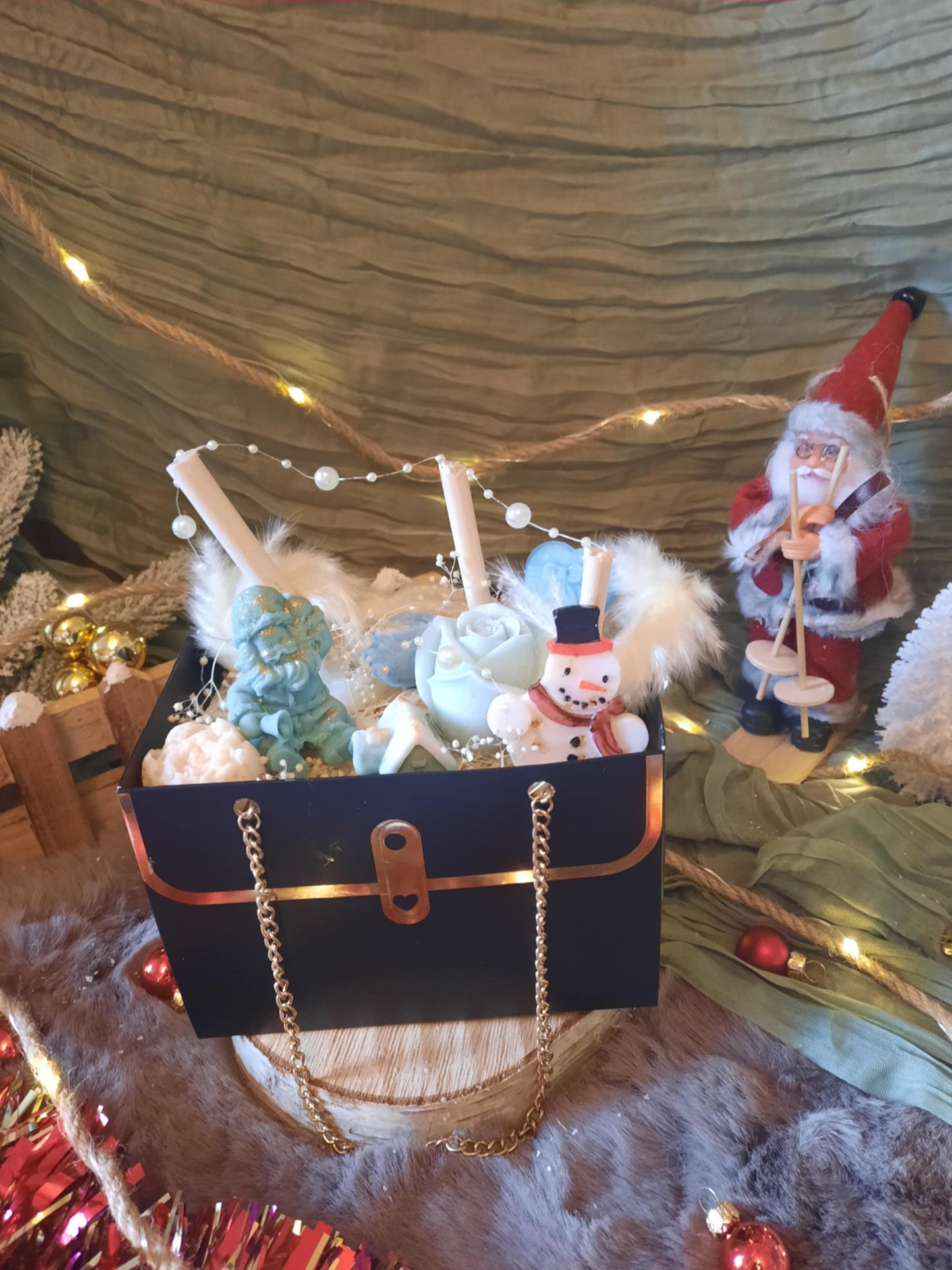 Composition florale de noël n°50