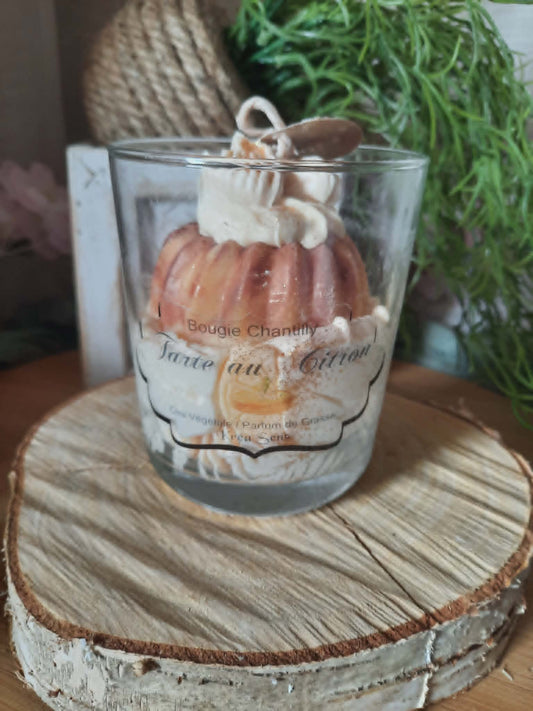 Bougie chantilly Tarte au Citron N°2