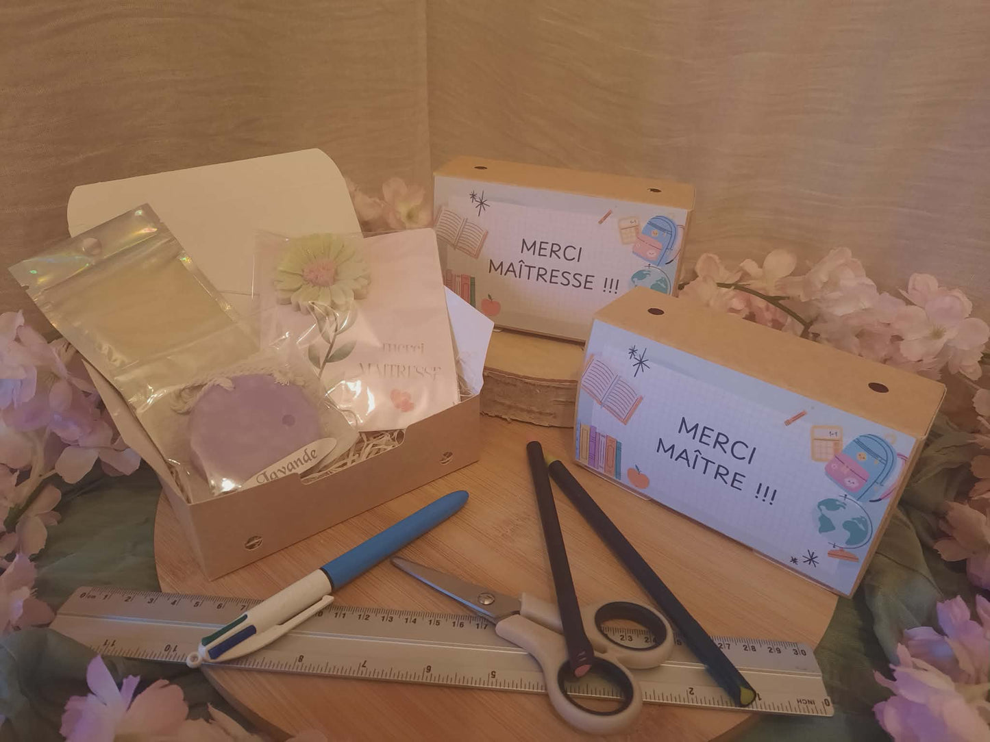 coffret remerciement " école et nounou "