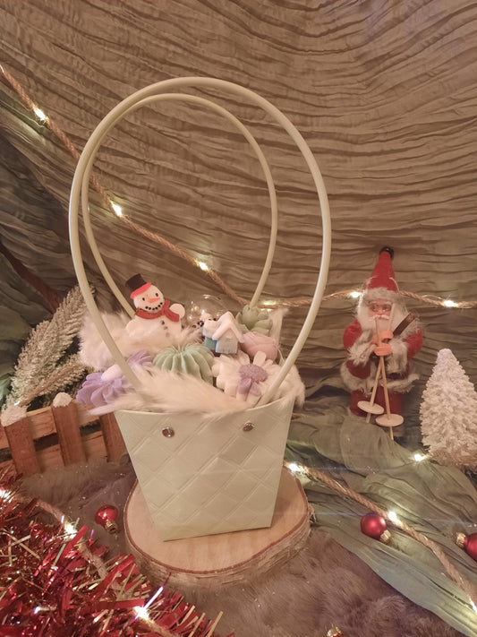 Composition florale de noël n°57