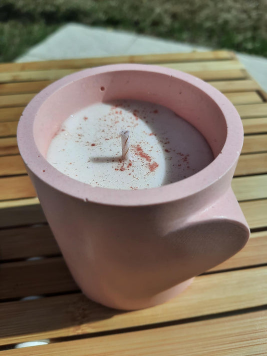 Bougie Mug cœur