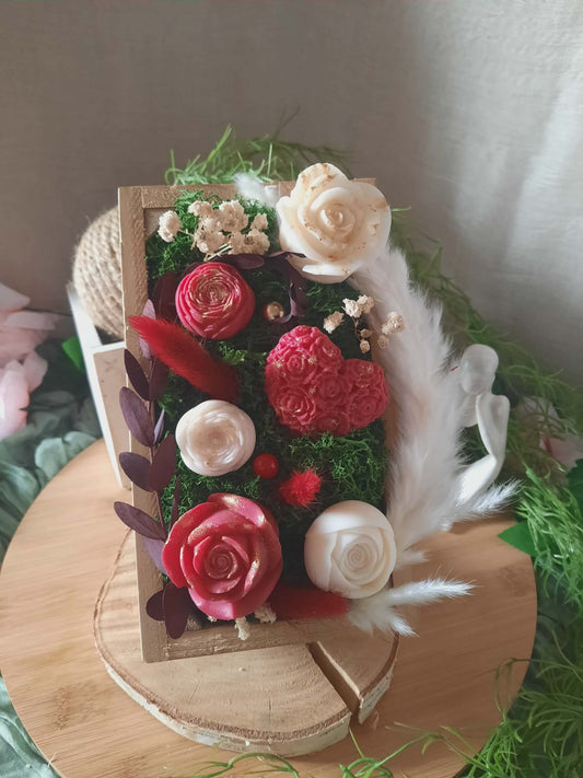 Composition florale à suspendre  saint n°58