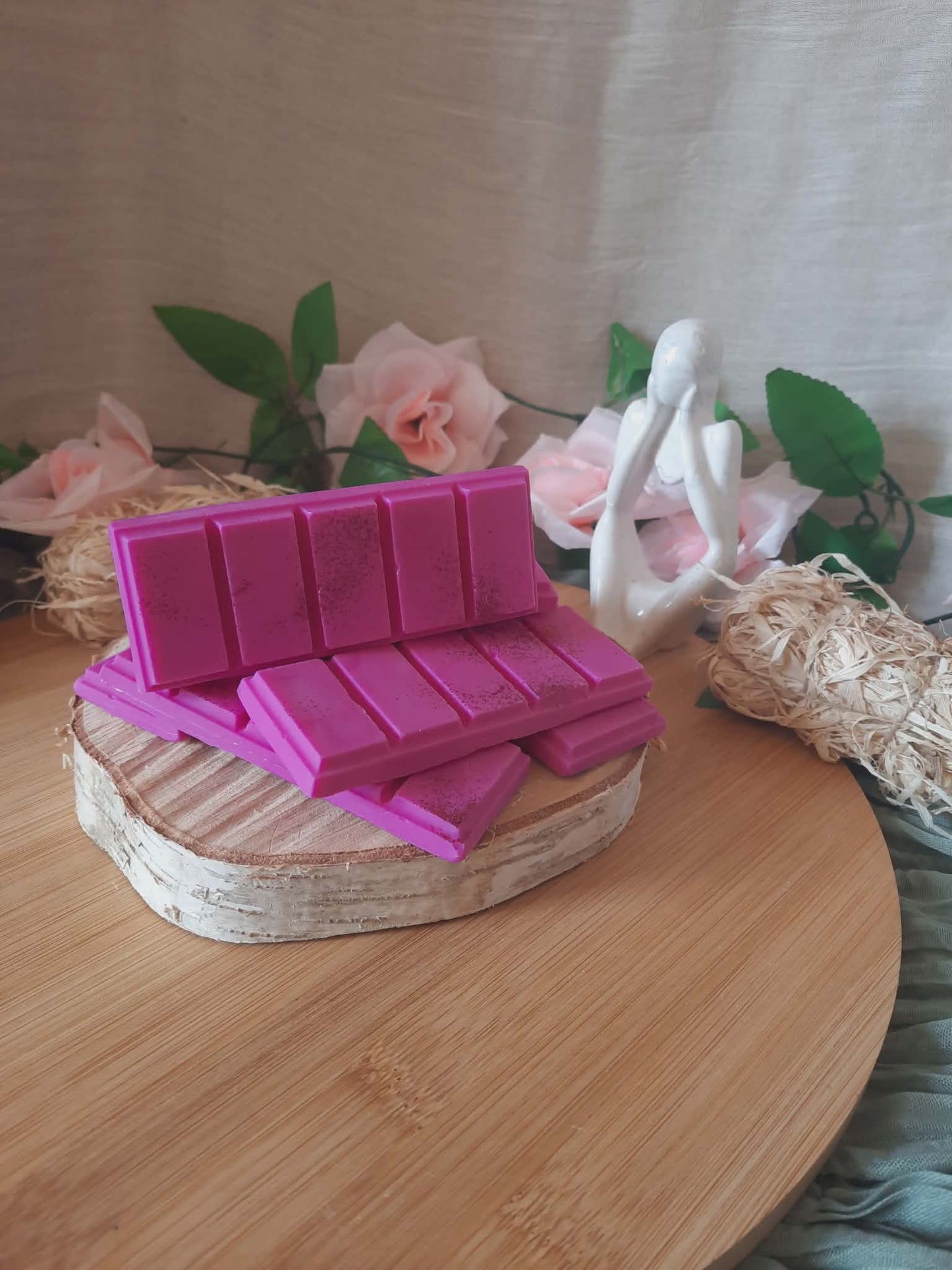 Fondant à la pièce forme de tablette de chocolat