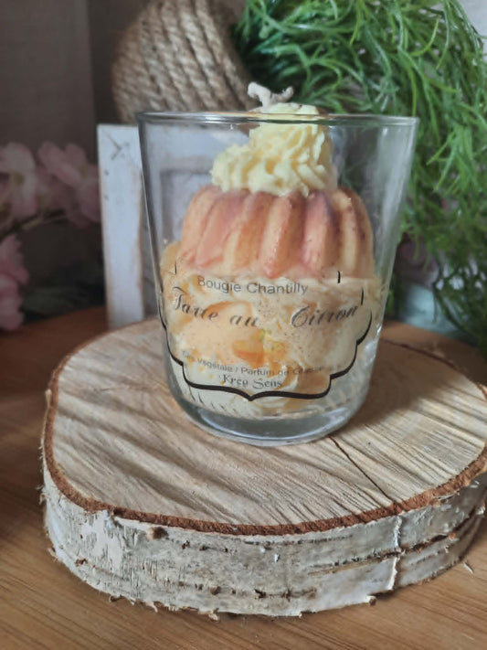 Bougie chantilly Tarte au Citron N°3