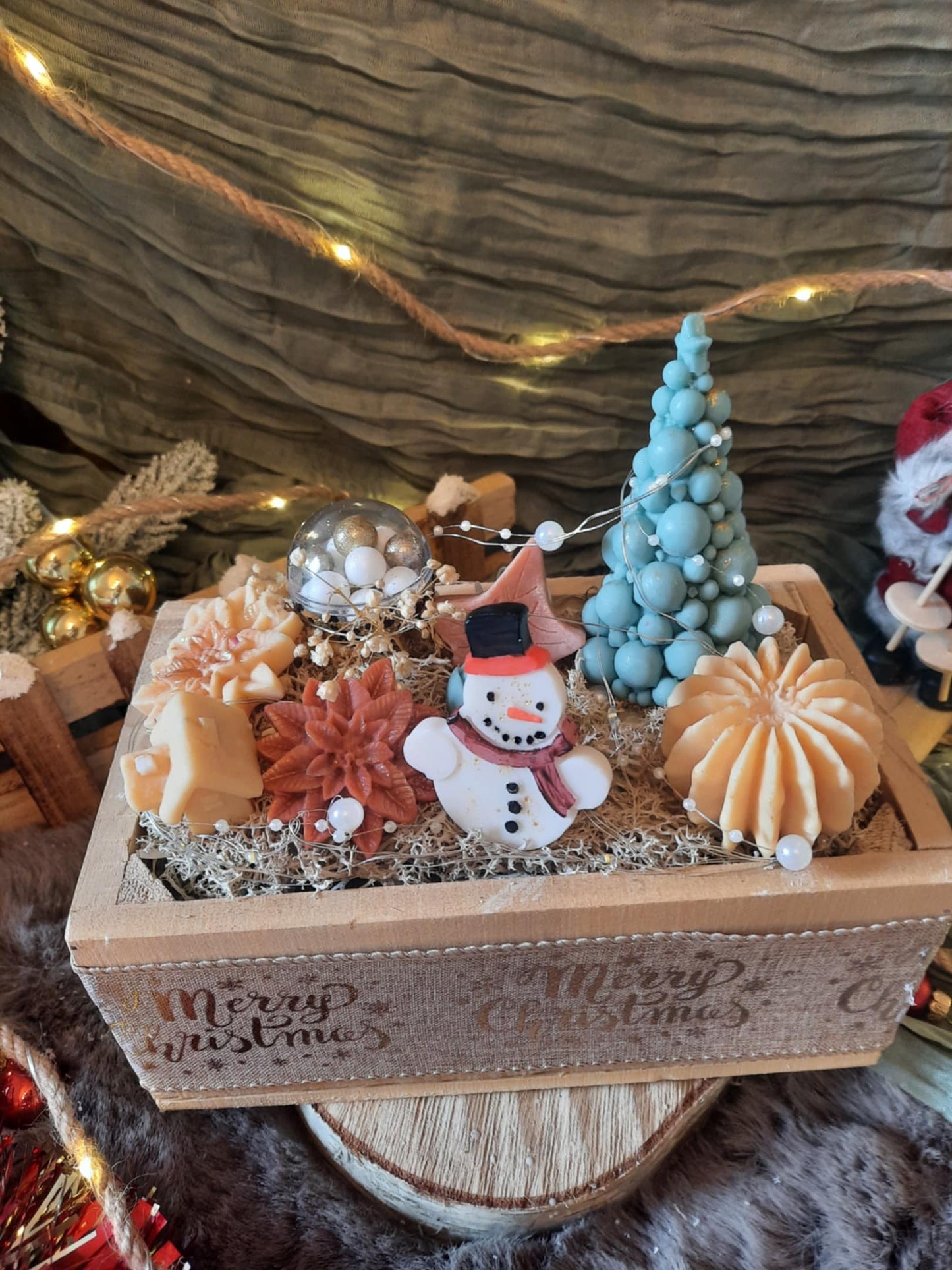 Composition florale de noël n°53