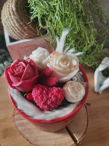 Composition florale  "Bonne fête Maman" n°60