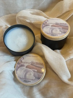 Un pur bonheur olfactif inspiration du lait de toilette pour bébé Mustela 