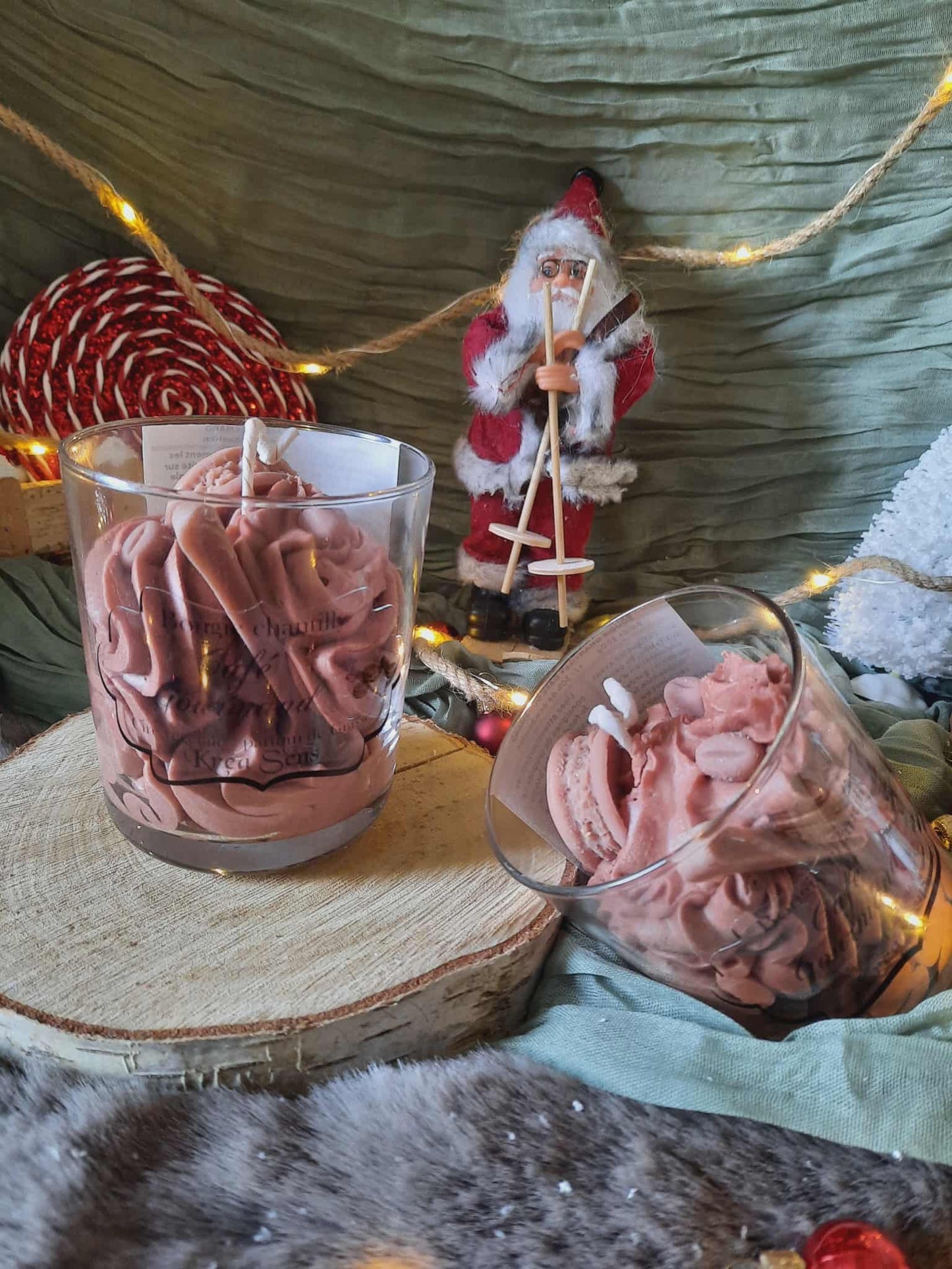 Bougie chantilly café gourmand