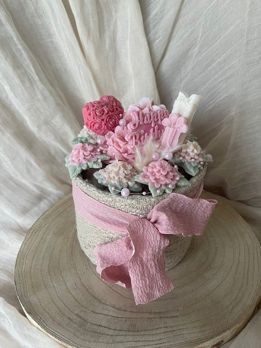 Composition florale Thème anniversaire n°43