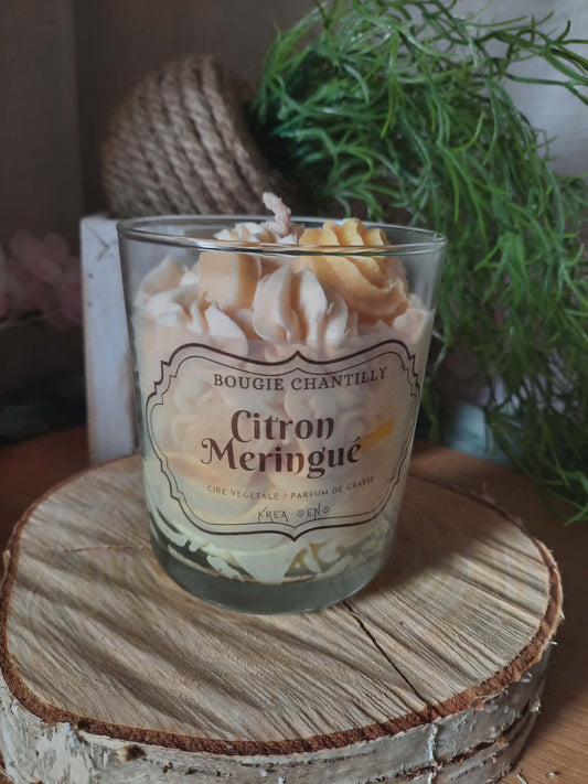 Bougie chantilly Tarte au Citron N°1
