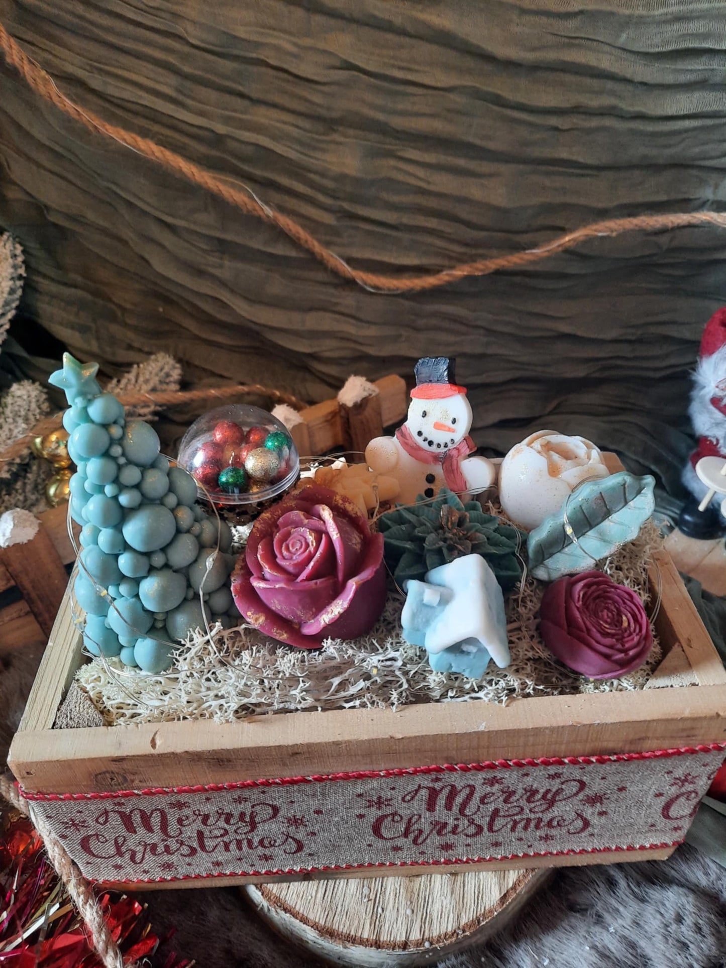 Composition florale de noël n°58