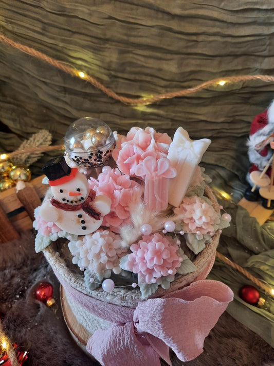 Composition florale de noël n°56