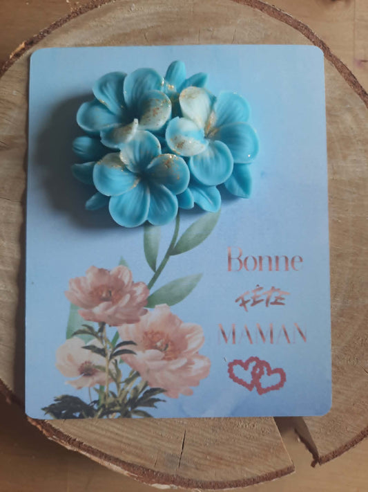 cadeau personnalisé fondant fleuri