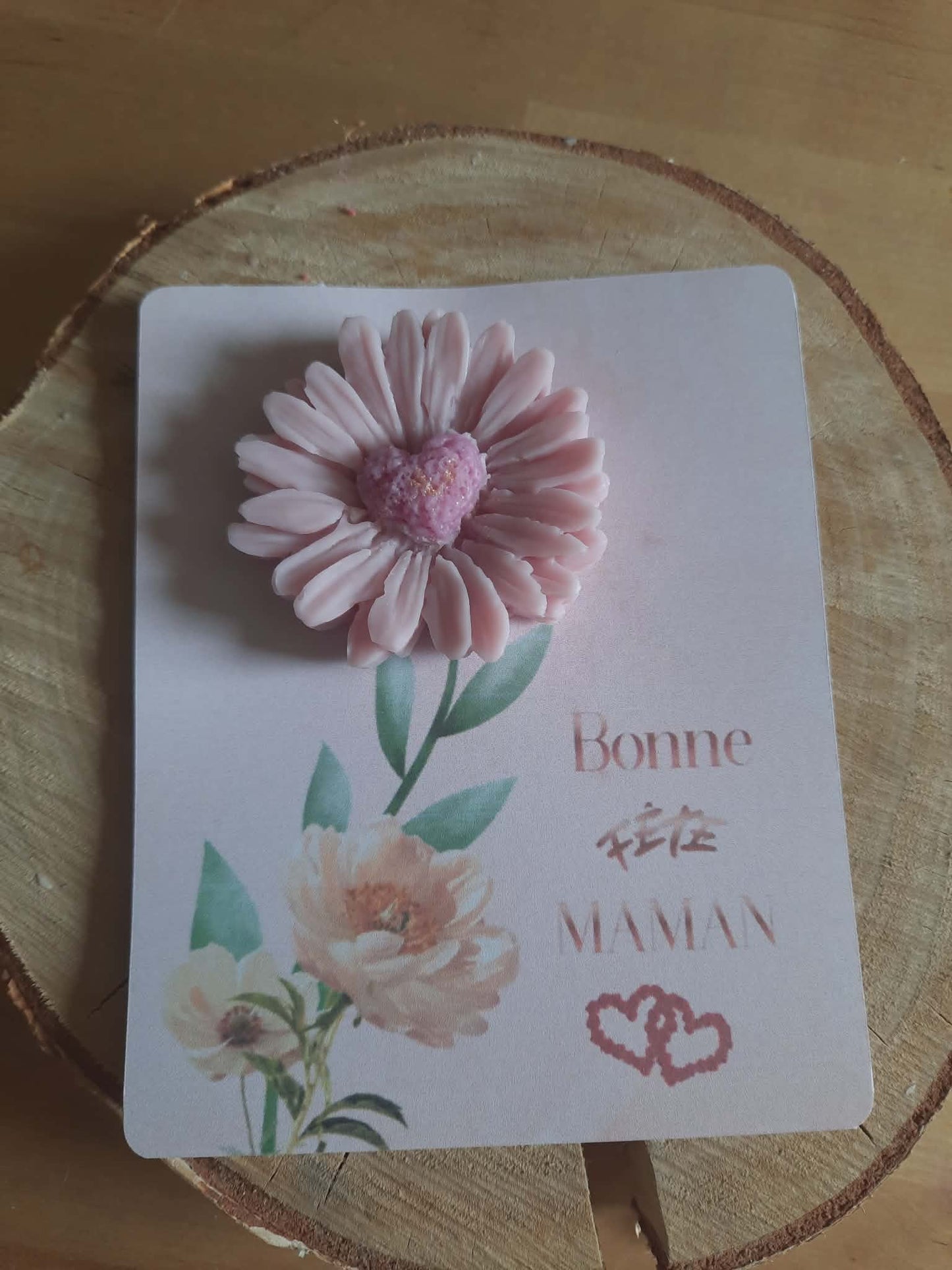 cadeau personnalisé fondant fleuri