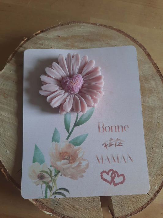 cadeau personnalisé fondant fleuri
