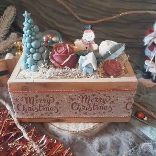 Composition florale de noël n°58