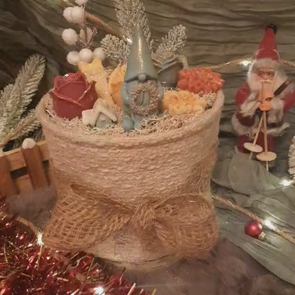 Composition florale de noël n°62