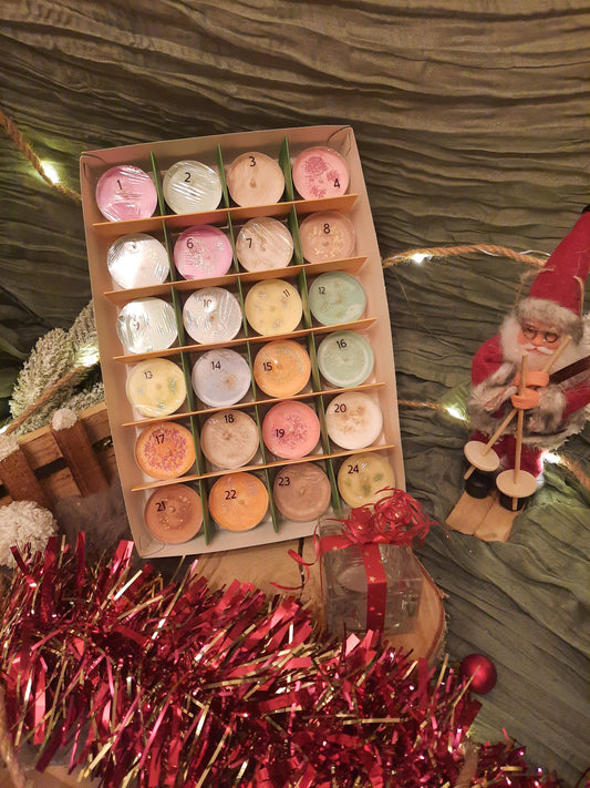 Calendrier de l'Avent de bougies parfumées