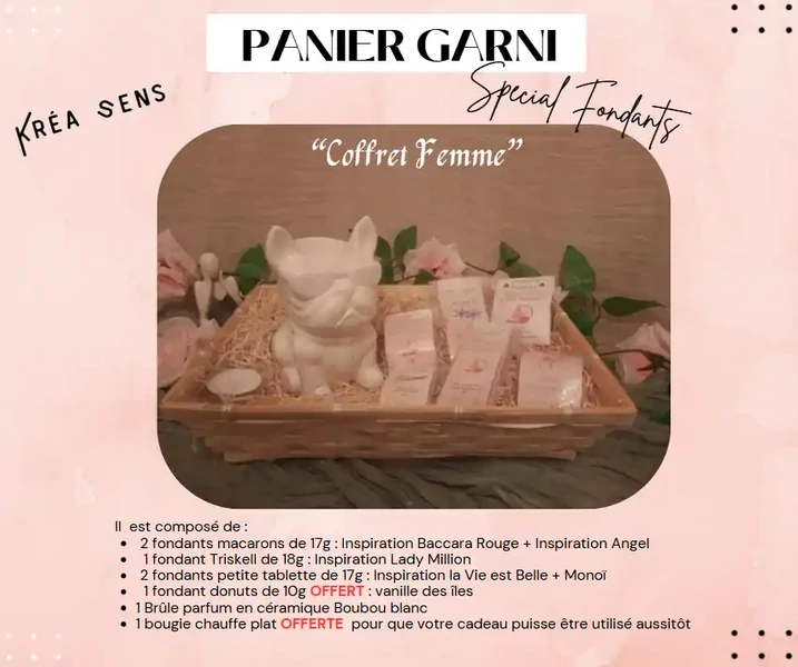 Panier garni de fondants n°6